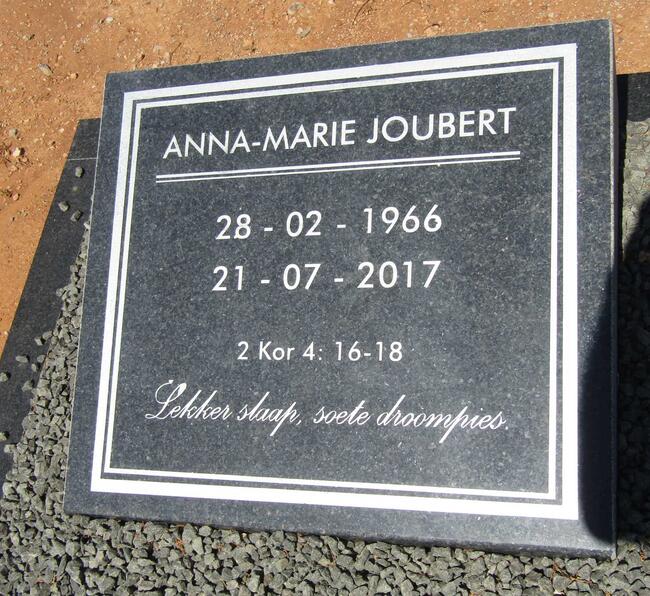 JOUBERT Anna-Marie 1966-2017