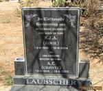 LAUBSCHER S.J.A. 1936-2004 & A.C. 1938-2006