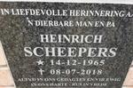SCHEEPERS Heinrich 1965-2018