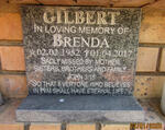 GILBERT Brenda 1952-2017