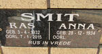 SMIT Ras 1932-2015 & Anna 1934-