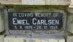 CARLSEN Emiel 1925-1995