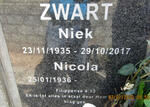 ZWART Niek 1935-2017 & Nicola 1936-