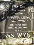 WYK Susanna Lesya, van 1886-1948
