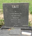 TAIT Beulah 1920-1970 :: TAIT William 1922-1998