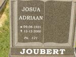 JOUBERT Josua Adriaan 1931-2000