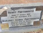 PORTSMOUTH Henry 1885-1970 & Marjory Isobel 1894-1980