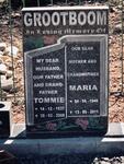 GROOTBOOM Tommie 1937-2008 & Maria 1940-2011