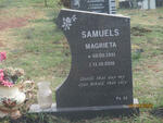 SAMUELS Magrieta 1931-2016