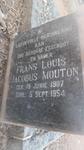 MOUTON Frans Louis Jacobus 1907-1954