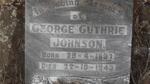 JOHNSON George Guthrie 1897-1943