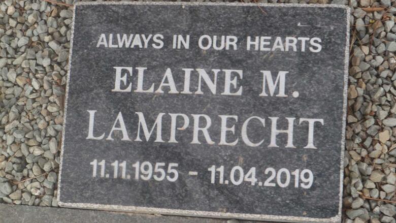 LAMPRECHT Elaine M. 1955-2019