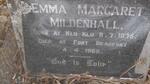 MILDENHALL Emma Margaret 1875-1965