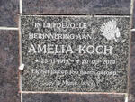 KOCH Amelia 1919-2010