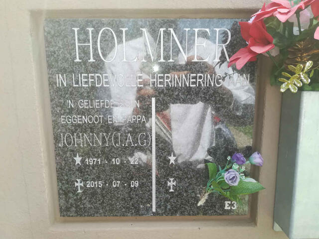 HOLMNER J.A.G. 1971-2015