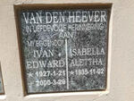 HEEVER Ivan Edward, van den 1927-2000 & Isabella Alettha 1935-