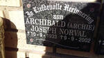 NORVAL Archibald Joseph 1933-2002
