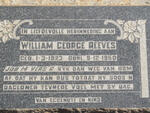 REEVES William George 1923-1950