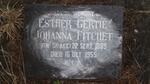 FITCHET Esther Gertie Johanna nee DRAKE 1889-1955