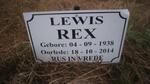REX Lewis 1938-2014