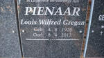 PIENAAR Louis Wilfred Gregan 1926-2012