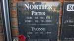 NORTIER Pieter 1941-2004 & Yvonne 1940-