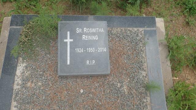 REINING Roswitha 1924-2014