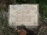 ALGER Frederick George 1859-1907 & Charlotte Helena 1860-1936