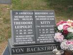 BACKSTROM Theodore Leipoldt, von 1934-2017 & Kitty HOLTZHAUSEN 1935-2014
