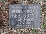 BEAUMONT Muriel Florence 1923-2011