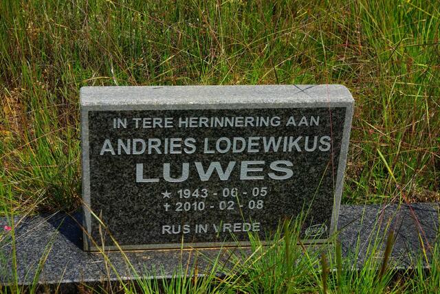 LUWES Andries Lodewikus 1943-2010