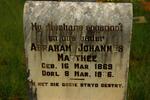 MATTHEE Abraham Johannes 1869-1926