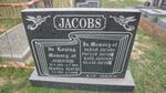 JACOBS Johnnie 1922-1979 & Maria Mavis 1923-2003 
