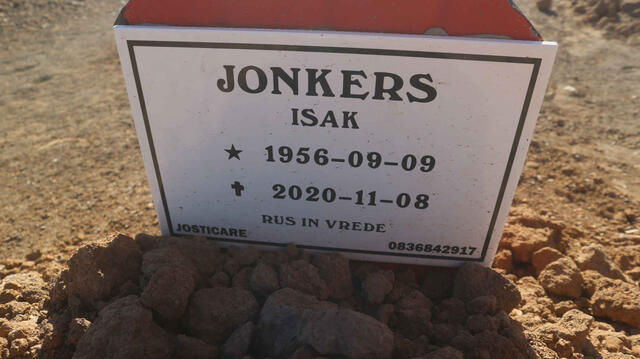 JONKERS Isak 1956-2020