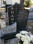ADAMS Felicity Ann 1952-2006 :: MACHELM Mary 1948-1955