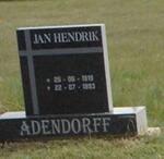 ADENDORFF Jan Hendrik 1919-1993