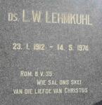 LEHMKUHL L.W. 1912-1974