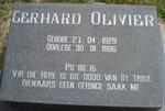 OLIVIER Gerhard 1929-1996