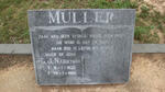 MULLER G.J.N. 1926-1990
