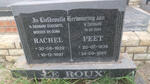 ROUX Peet, le 1936-1998 & Rachel 1929-1997