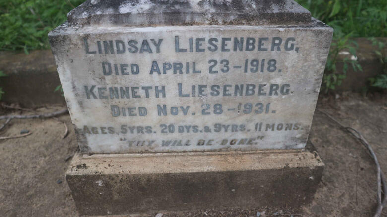 LIESENBERG Lindsay -1918 :: LIESENBERG Kenneth -1931