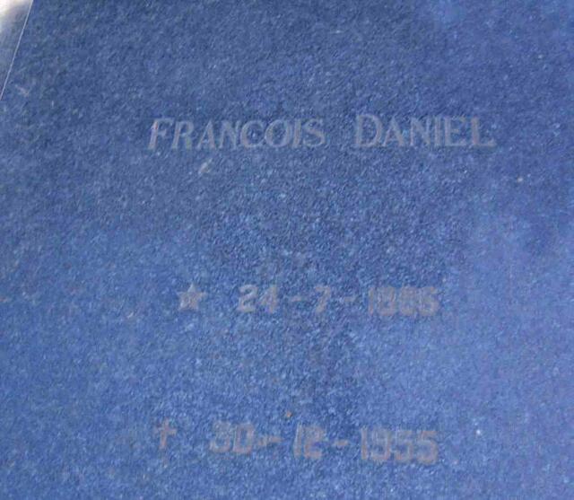 TOIT Francois Daniel, du 1886-1955