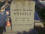 WESSELS Lodewyk Philippus 1929-2002