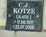 KOTZE C.J. 1917-2006