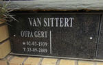 SITTERT Gert, van 1939-2009