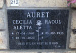 AURET Raoul 1936- & Cecilia Aletta 1940-2020