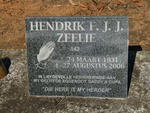 ZEELIE Hendrik F.J.J 1931-2006