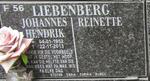 LIEBENBERG Johannes Hendrik 1952-2013 & Reinette