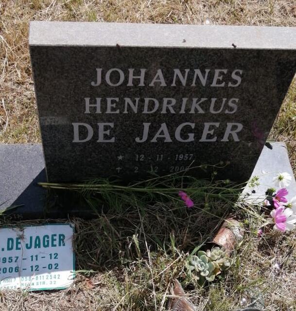 JAGER Johannes Hendrikus, de 1957-2006