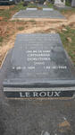 ROUX J.D., le 1920-1999 & Catharina Dorothea 1924-2009
